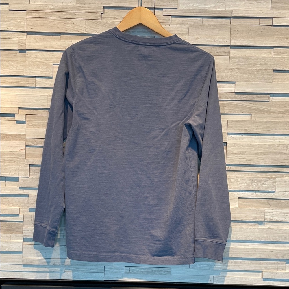 L.L. Bean Women’s Purple/Blue Long Sleeve Tee, Size M, Like New - Picture 3 of 4